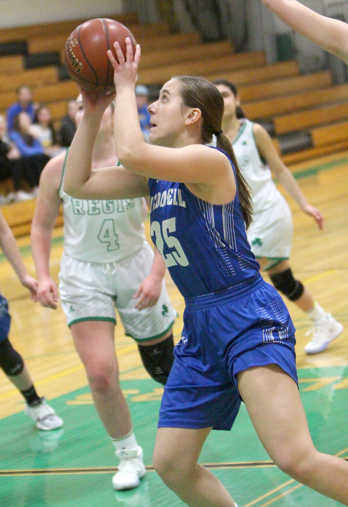 McDonell girls basketball at Eau Claire Regis 1-9-20